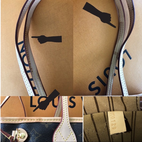 Authentic Louis Vuitton Monogram Neverfull PM Bag - Picture 7 of 7